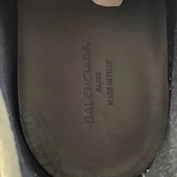 Balenciaga Race Runner Sneakers in Multicolor Leather and Suede